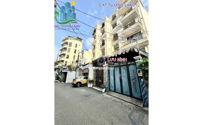 Bán CHDV 6 Tầng có Thang Máy. MT Nguyễn Trung Trực, Bình Thạnh. DT 50tr/th