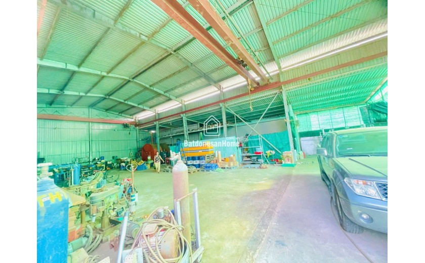 Bán nhà xưởng 2 mặt tiền đường Nguyễn Thị Nê - 1559m2 - 25x63 - 980m2 thổ cư - xã Phú Hòa Đông - Củ Chi