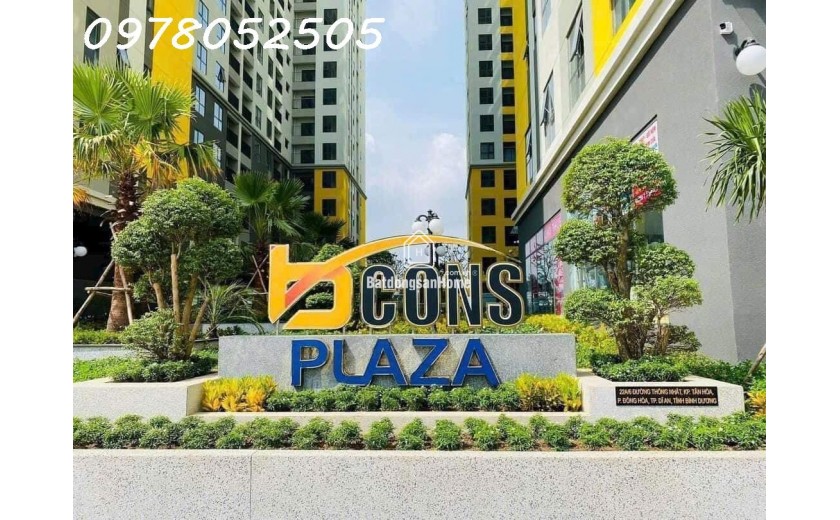 Chính chủ cần bán gấp căn hộ 2PN Bcons Plaza - View SG tầng trung