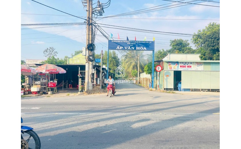 Bán đất 1/ đường Bến Lội - 616m2  - 14x40 nở hậu 15m - 300m2 thổ cư - xã Tân Thạnh Tây - Củ Chi