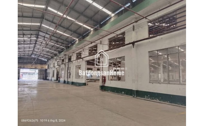 CHO THUÊ NHÀ XƯỞNG 12000M  THUẬN AN BÌNH DƯƠNG