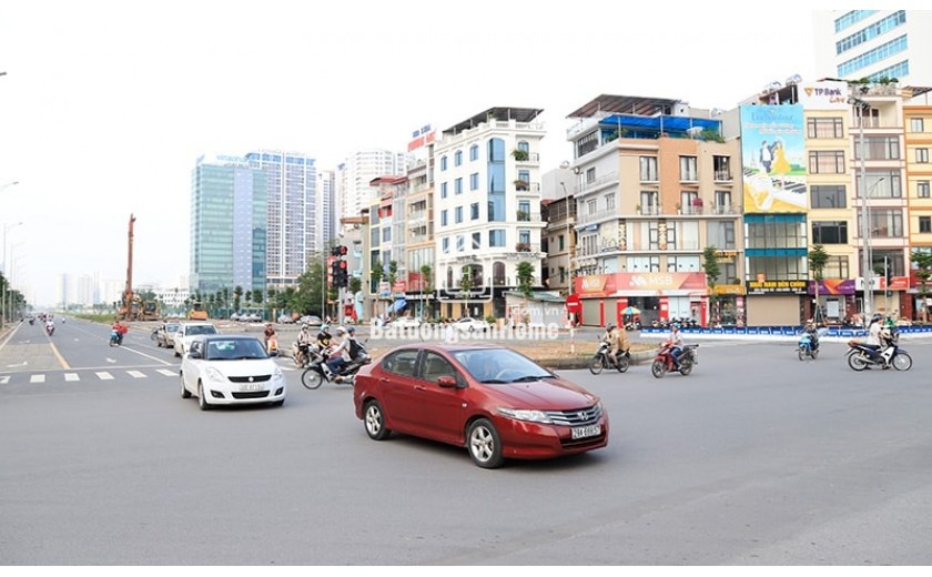 Bán mảnh đất vàng duy nhất MP Nguyễn Văn Huyên, Cầu Giấy dt xấp xỉ 400m2, mặt tiền 8-15m, giá cực rẻ
