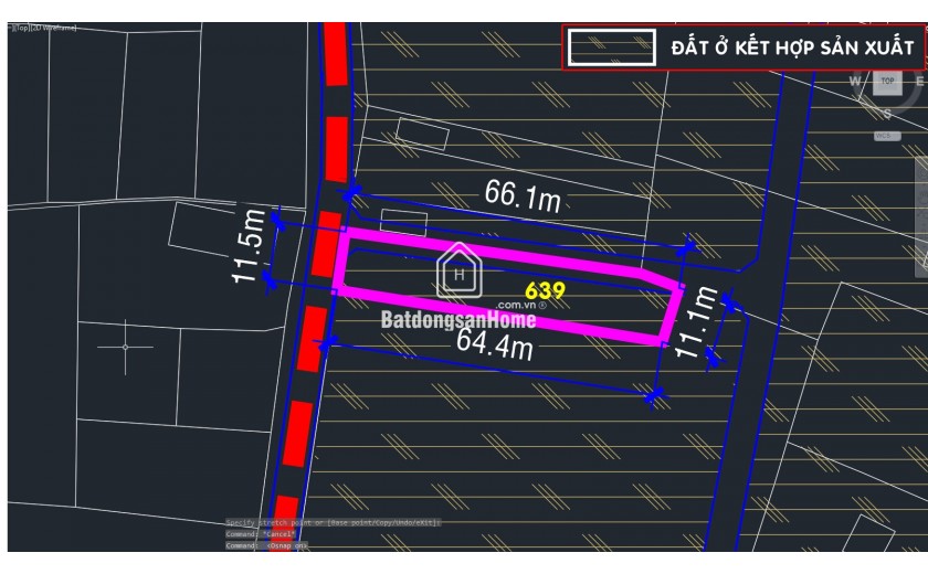 Bán đất thổ cư 784m² (11.5m x 64m), Nguyễn Thị Ngoạn, Trung Lập Thượng, Củ Chi, hướng Tây Bắc, 3.6 tỷ