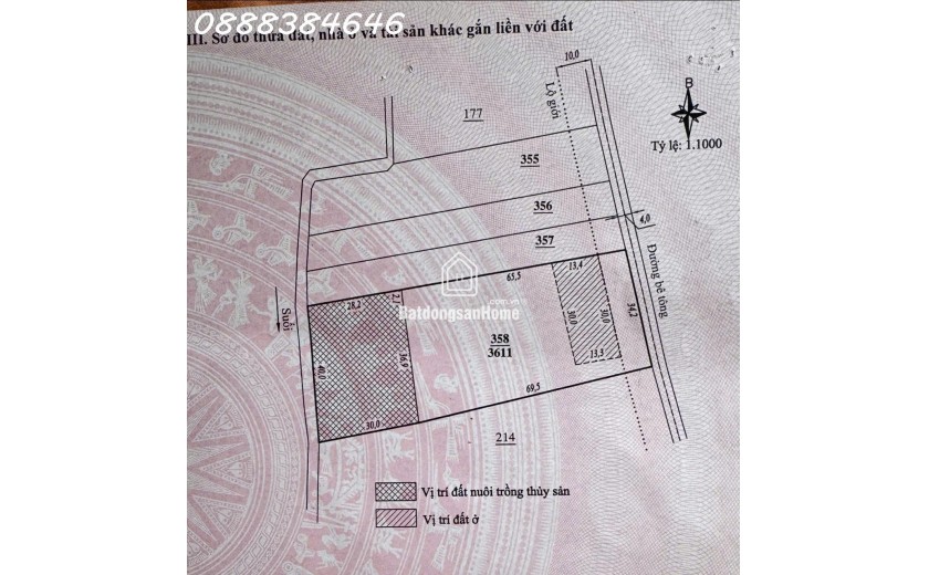 Chính chủ cần bán 3611m2- 400m đất ở ( sẵn nhà cấp 4 ) tại Xã Tân Hà, Lâm Đồng, giá đầu tư