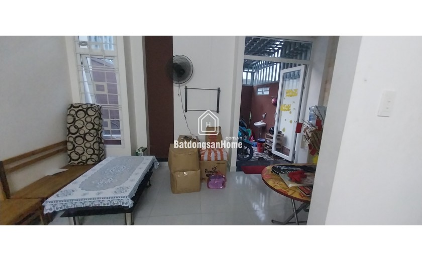 ♪Nhà Kiệt Hà Huy Tập gần Thái Thị Bôi, 67m2 + 15m2 sân rộng thoáng, lửng đúc cứng, ở ngay 2.57  tỷ