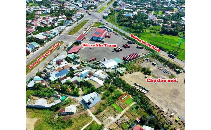Diên Toàn cần bán lô giáp Bến xe và Chợ đầu mối Nha Trang