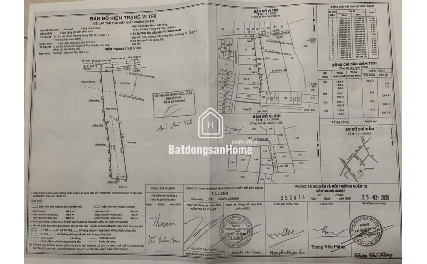 Chính chủ bán đất đường Trung Mỹ Tây 6A, phường Trung Mỹ Tây, Quận 12