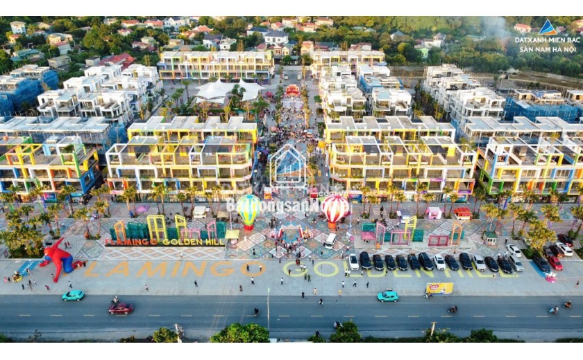 Mở bán Shophouse, Villa Flamingo Golden Hill view hồ Tam Chúc vị trí đắc địa