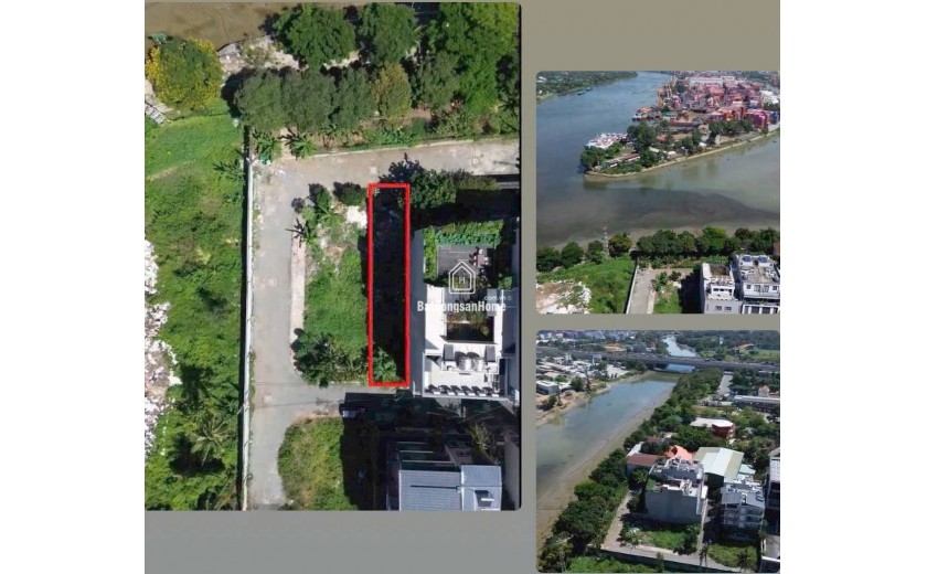 Bán đất 3 mặt tiền sông sài gòn và sông rạch chiếc đường Số 11 Phường An Phú Quận 2.