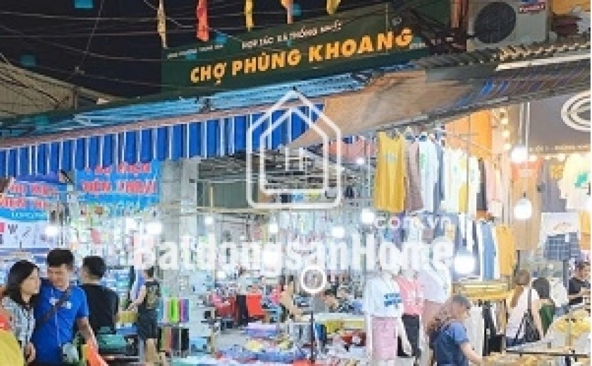 CHO THUÊ MẶT BẰNG 2 MẶT TIỀN KINH DOANH – 29A PHÙNG KHOANG, TRUNG VĂN