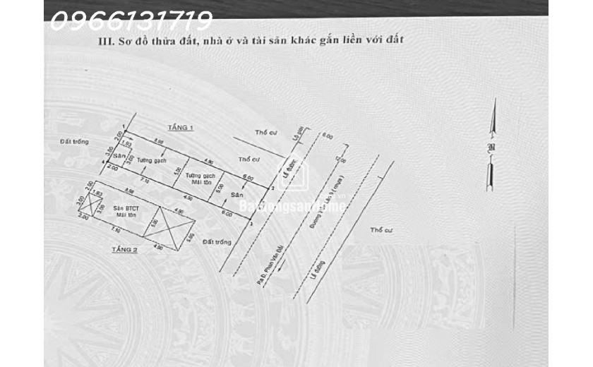 Bán nhà mặt tiền Tiền lân 9 , Bà Điểm, Hóc môn, 100m2, nhỉnh 5 tỷ.