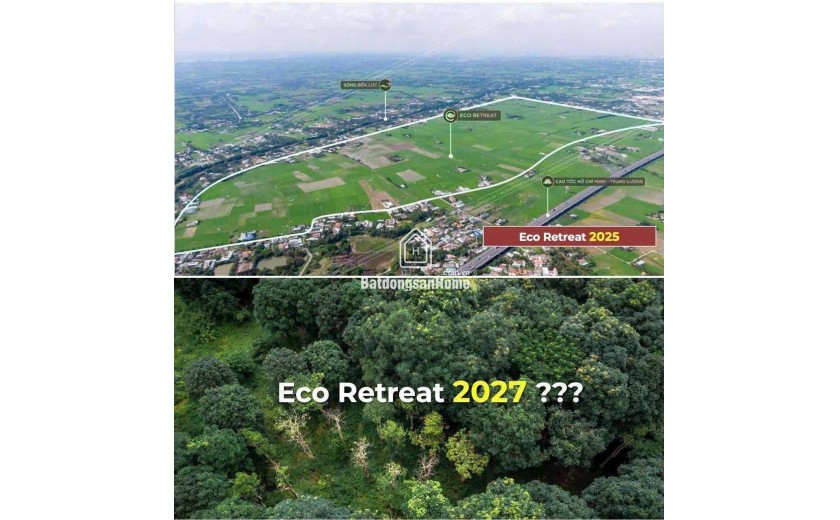 Mở Bán Eco Retreat nhà phố sinh thái nghỉ dưỡng đầu tiên của Eco Tại Long An