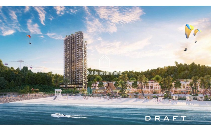 Dự án XANH IS LAND vịnh trung tâm Cát Bà do Sun Group làm chủ đầu tư .