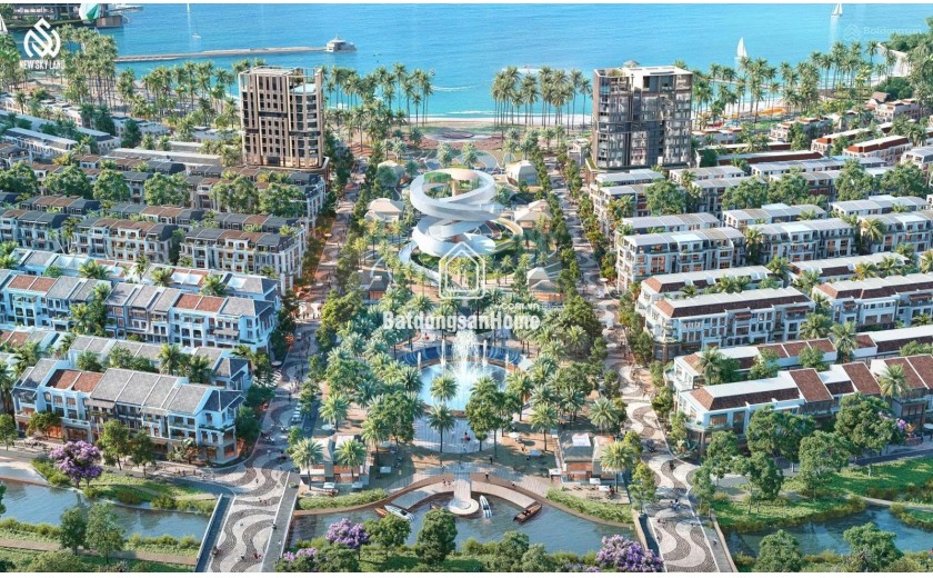 Dự án XANH IS LAND vịnh trung tâm Cát Bà do Sun Group làm chủ đầu tư .