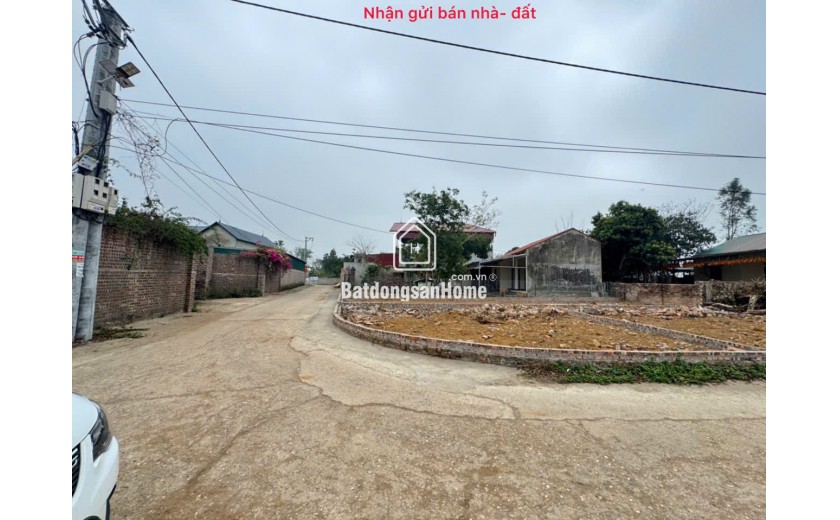 Bán đất thôn Phú Hạ, Minh Phú, Sóc Sơn, HN. Lô  góc, hai mặt tiền, đường thông, ô tô tránh.