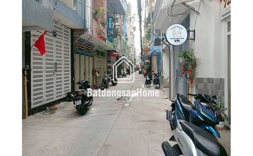 Nhà thông bàn cờ HXT Nguyễn ĐÌnh Chiểu Q3, 5 tầng, 36m2 Nở hậu, Chỉ 10 tỷ TL