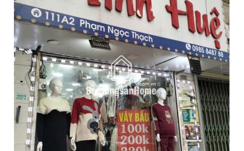 SANG NHƯỢNG CỬA HÀNG ĐẦM BẦU TẠI 111A2 PHỐ PHẠM NGỌC THẠCH, ĐỐNG ĐA