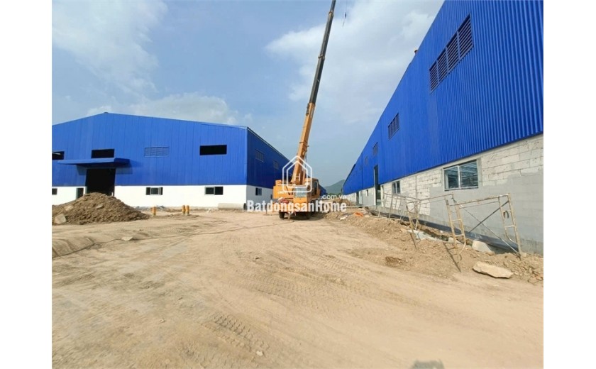 Nhà xưởng sản xuất, thu hút đầu tư nhiều ngành nghề theo QĐ. kết cấu kiên cố