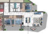 Bán căn 2PN, view biển bàn giao full nội thất diện tích 88m2 tại Xanh Island Cát Bà