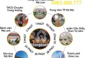 BT HUD Mê Linh độc quyền, từ 5x triệu/m. Sát Vin Đan Phượng
