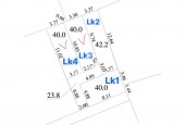 2 LÔ THỔ CƯ 40M2 ĐỨC THƯỢNG HOÀI ĐỨC HÀ NỘI GIÁ 7XTR/M