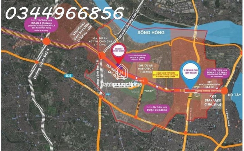 Bán đất Tân Lập – Gần Tây Thăng Long – 61m², ô tô 16 chỗ qua gần Vin giá TL.