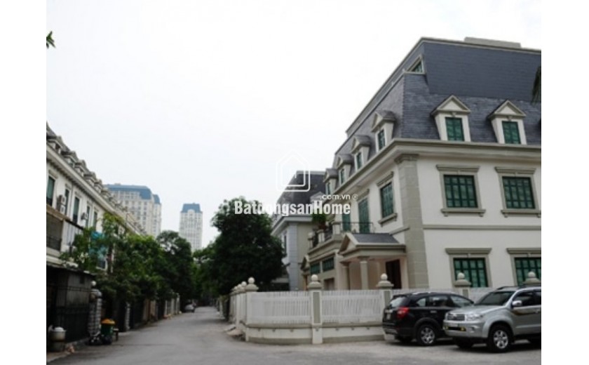 VILLA  4 TẦNG ĐƠN LẬP KHU ĐÔ THỊ MỸ ĐÌNH SÔNG ĐÀ, DIỆN TÍCH 195M2, AN NINH TUYỆT ĐỐI, BẢO VỆ 24/24