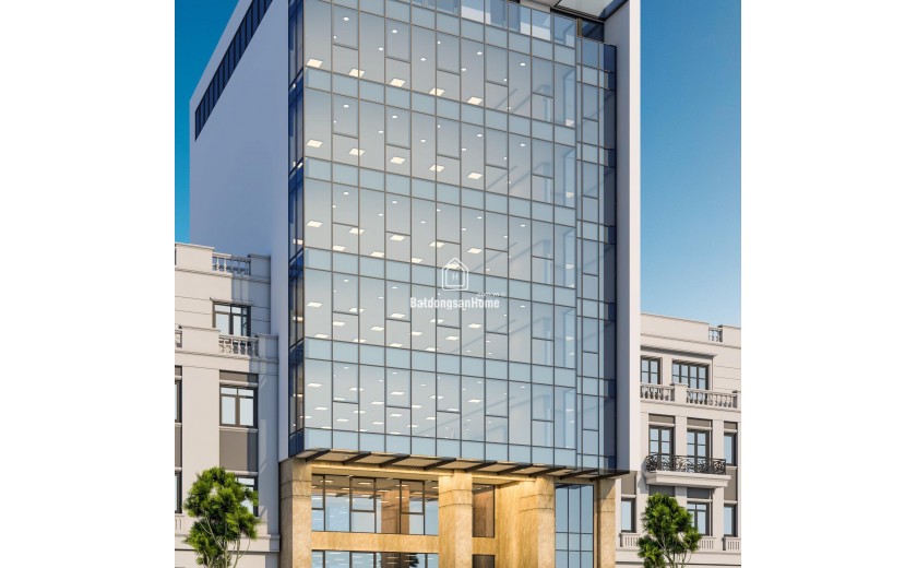 BUILDING PHỐ TRẦN THÁI TÔNG, CẦU GIẤY, DIỆN TÍCH 122M2, 8 TẦNG NỔI + TUM, CÓ HẦM. CHO THUÊ 250 TR/THÁNG
