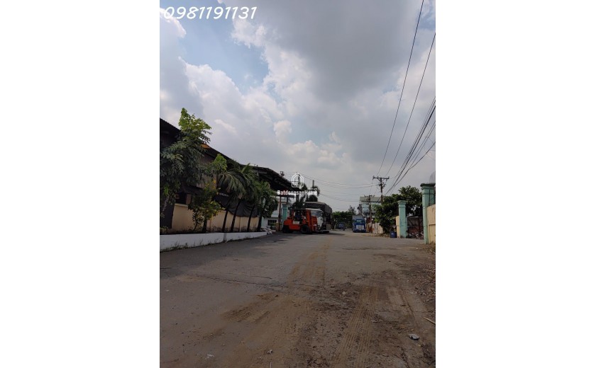 BÁN KHO XƯỞNG MẶT TIỀN TRẦN ĐẠI NGHĨA , NGANG 10M, ẤP 2, 1003M2 - 36 TỶ