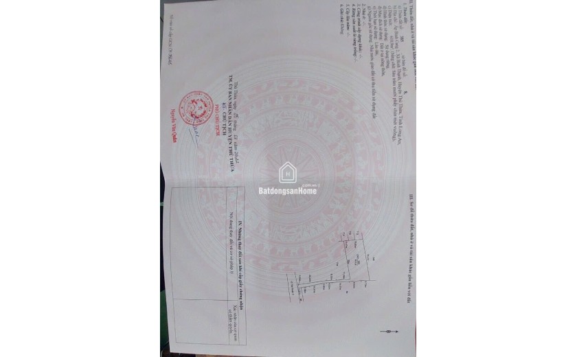 Chính chủ bán đất full thổ cư tại Ấp Bình Cang 2, Xã Bình Thạnh, Thủ Thừa, Long An