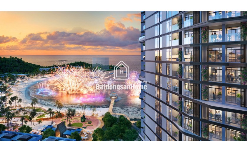 ĐỘC QUYỀN STUDIO VIEW BIỂN XANH ISLAND CÁT BÀ - SUNGROUP - GIÁ TỪ 1,88 TỶ, FULL NỘI THẤT