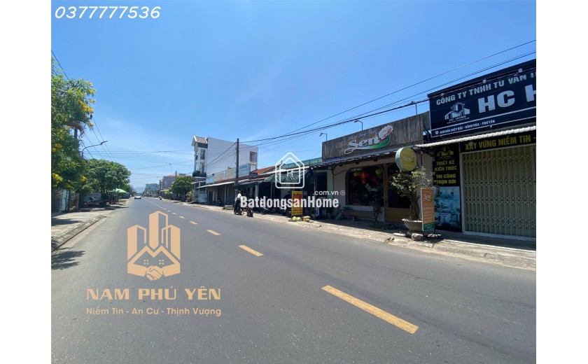 180m2 Góc 2 Mặt tiền Kinh Doanh đường Hòa Hiệp, Thăng Long, QL29, Thị xã Đông Hòa, Phú Yên