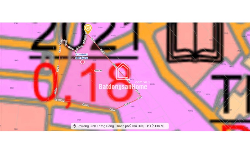 CƠ HỘI ĐẦU TƯ VÀNG! 8061m2 ĐẤT DVTM- NGUYỄN DUY TRINH, Q.2,HCM - 300 TỶ