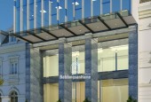 BÁN TÒA BUILDING VĂN PHÒNG MẶT PHỐ PHẠM VĂN ĐỒNG, CẦU GIẤY, DTXD XẤP XỈ 299M2, 7 TẦNG NỔI, TUM, CÓ HẦM. CHO THUÊ 400 TR/THÁNG