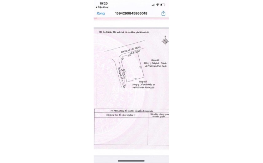 Bán đất lô đất khách sạn Bãi Trường 2300m2 lô góc hai mặt tiền view biển lh 0939439474