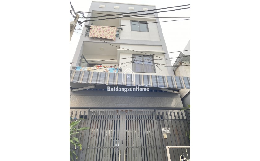 BÁN NHÀ 3 TẦNG 68M2, NGÕ TÂN HÒA ĐÔNG, Q.6, GIÁ 6.5 TỶ - SỔ HỒNG CHÍNH CHỦ