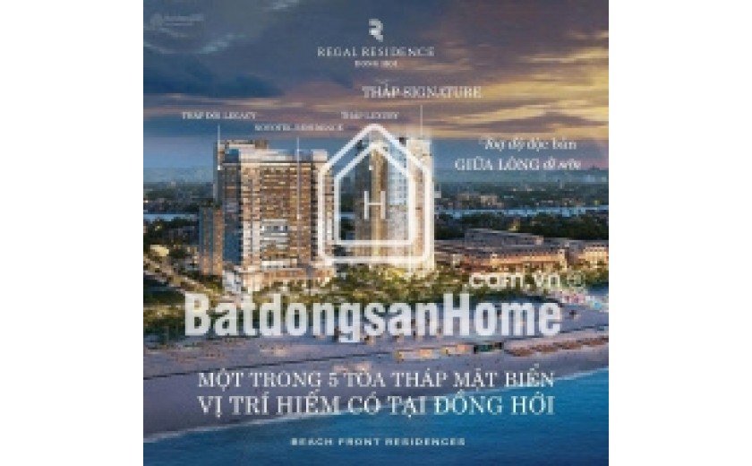 Tòa Signature – Regal Quảng Bình là dự án hiếm vừa có tiềm năng tăng giá, vừa dễ khai thác cho thuê. Căn hộ 2PN 65.9m² – sống an cư, đầu tư sinh lời
