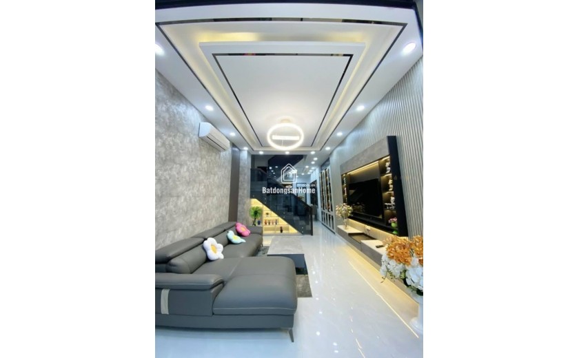 Bán nhà Nơ Trang Long - 47 m2 - 5 tầng - HXH - sổ Vuông - 4 PN - PL Chuẩn - 7.89 tỷ