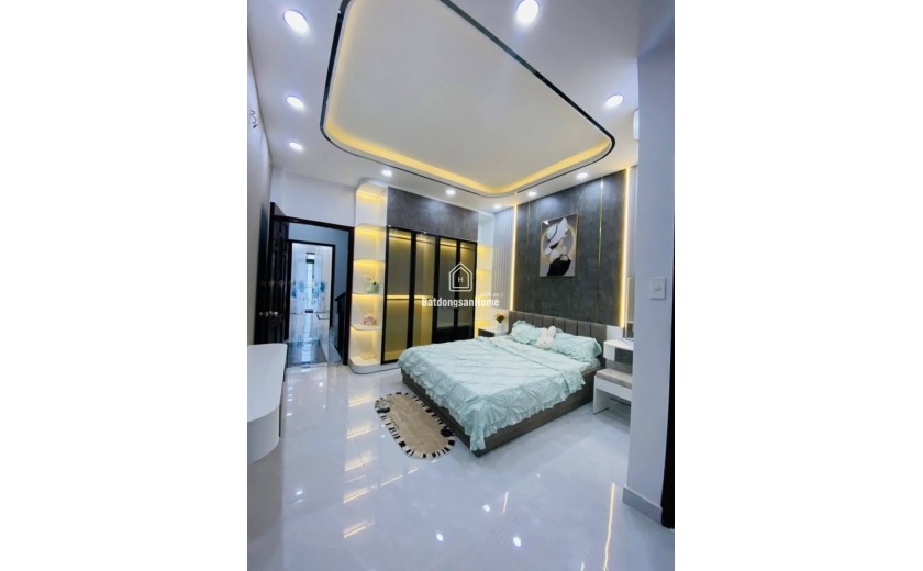 Bán nhà Nơ Trang Long - 47 m2 - 5 tầng - HXH - sổ Vuông - 4 PN - PL Chuẩn - 7.89 tỷ