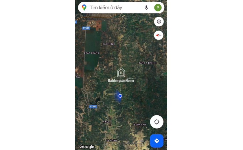 500 ha đất thuê còn 30 năm kề Tỉnh lộ 690, giáp đập Thủy lợi - Huyện Krông Ana - Đăk Lăk, giá chỉ 25 tỷ