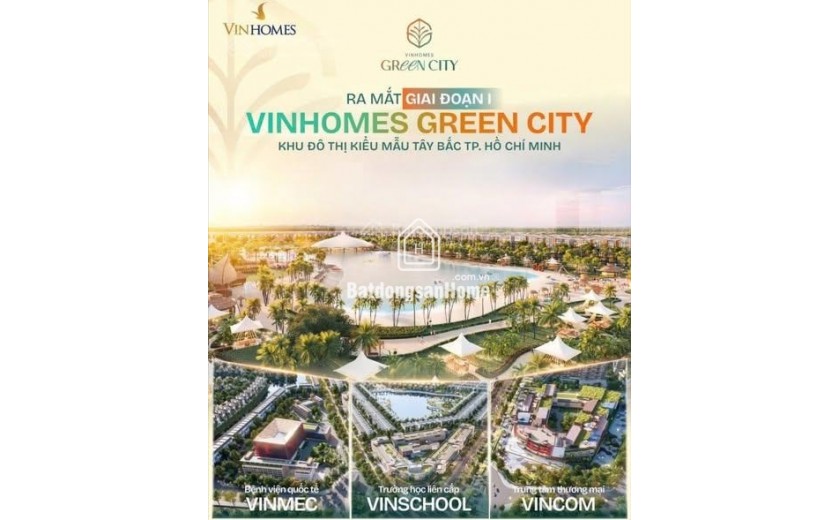 Vinhomes Green City bắt sóng đầu tư, đón chu kỳ mời d.án cạnh tranh khốc liệt chần chừ là mất căn