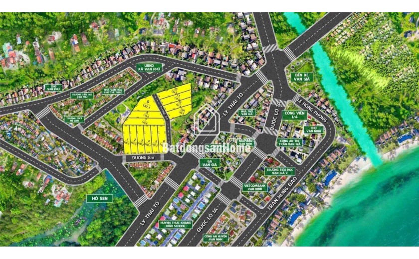 Đón đầu quy hoạch Bắc Vân Phong - Sở hữu ngay đất nền sổ đỏ giá đầu tư cực tốt LH ngay 0905.272.789