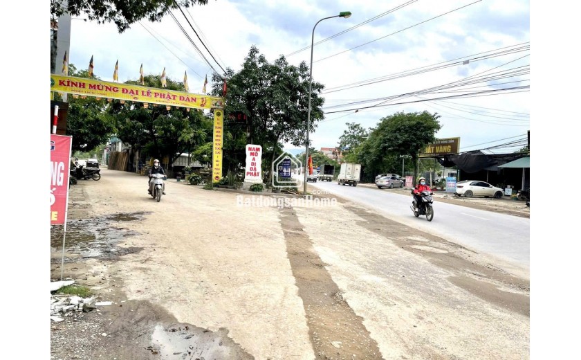 DT 73,7m thanh bình  CM bám QL6 đường 2 ô tô tránh nhau giá nhỉnh 2 tỷ