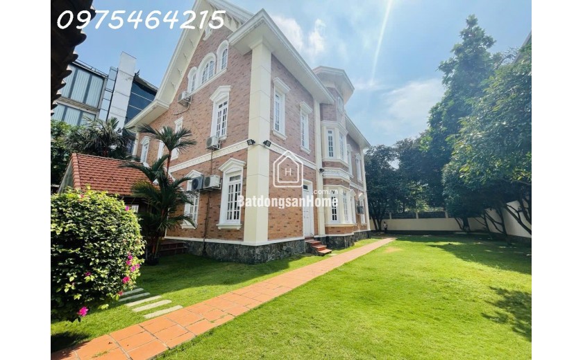 SIÊU BIỆT THỰ 5 SAO 760M² – 3 TẦNG – 5 PHÒNG NGỦ – THẢO ĐIỀN, TP.HCM