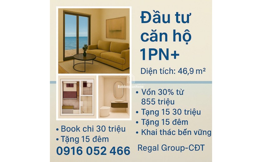 Tận hưởng cuộc sống cân bằng giữa làm việc và thư giãn tại căn hộ 1PN+ 49m² – Tòa Signature
