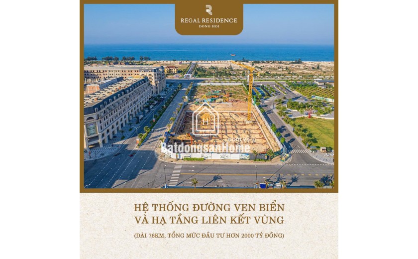 REGAL RESIDENCE ĐỒNG HỚI ,Căn hộ hạng sang ven biển