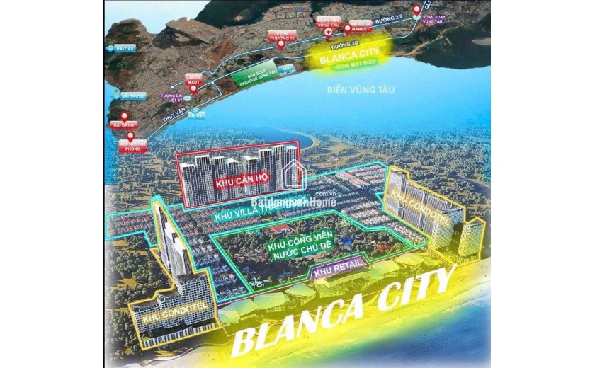 Bán căn hộ Sun Blanca City Vũng Tàu, 32m², 3 tỷ