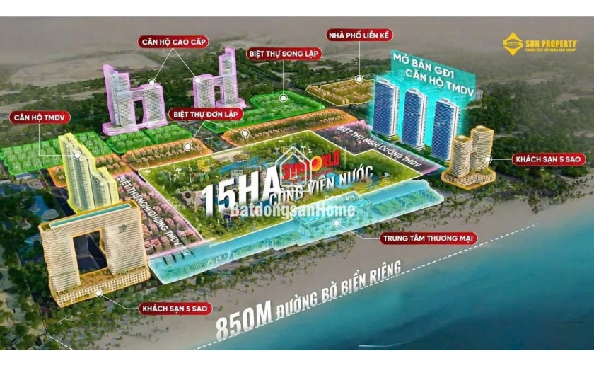 Bán căn hộ Sun Blanca City Vũng Tàu, 32m², 3 tỷ
