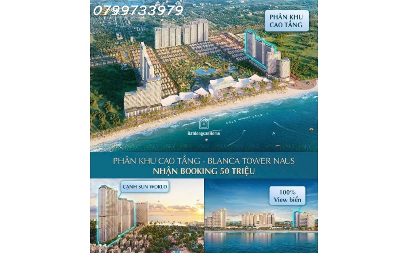Sở hữu BLANCA CITY VŨNG TÀU, thu nhập dòng tiền hàng trăm triệu đồng mỗi tháng - 0799 73 3979