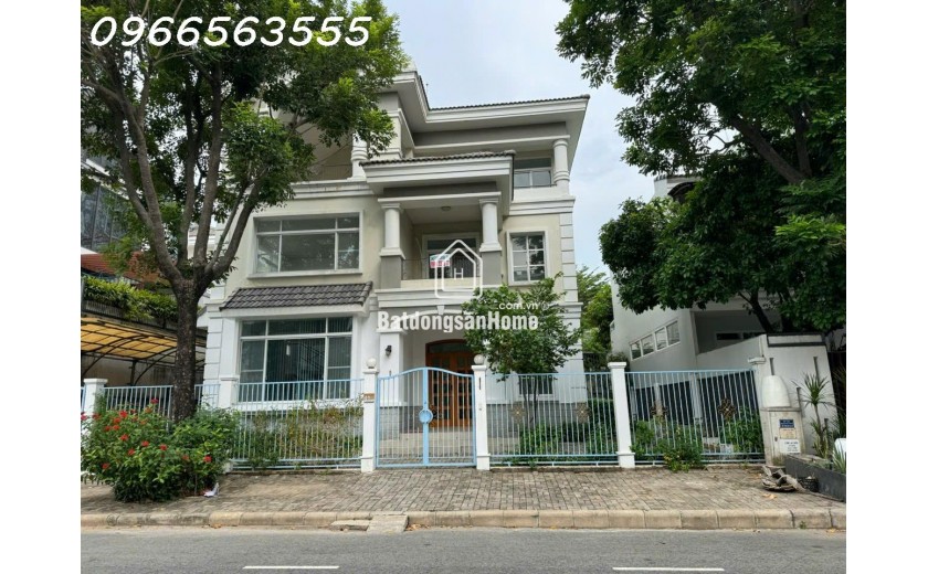 Cho thuê Biệt Thự Đơn Lập Khu Mỹ Văn-Phú Mỹ Hưng- Mặt tiền đường 18
